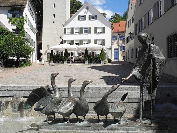 Bild vom Marktplatz Leutkirch